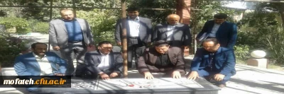 بازدید جناب آقای دکتر حسین خنیفر ریاست محترم دانشگاه فرهنگیان از پردیس شهید مفتح شهر ری
