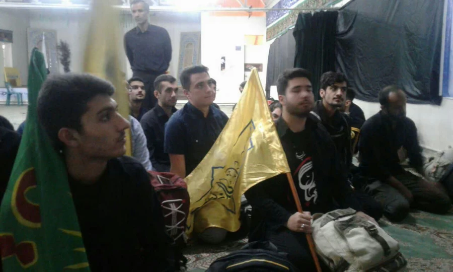 آیین بدرقه کاروان اربعین حسینی(ع) دانشجو معلمان پردیس شهید مفتح 2