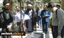 آیین بدرقه کاروان اربعین حسینی(ع) دانشجو معلمان پردیس شهید مفتح 2