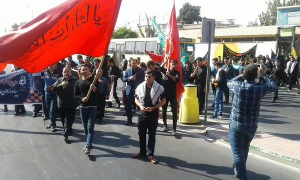 حضور پرشور و به یاد ماندنی دانشجو معلمان، استادان، و مسئولین محترم پردیس ها، مراکز و مدیریت استانی دانشگاه فرهنگیان در پیاده روی جاماندگان اربعین حسینی  10