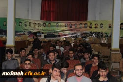 به مناسبت گرامی داشت روز دانشجو پردیس شهید مفتح در سالن اجتماعات شهید باهنر به منظور قدردانی و گرامی داشت این روز بزرگ میزبان دانشجو  معلمان عزیز خود بود 4