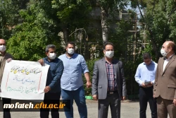 جلسه کارکنان پردیس با سرپرست محترم مدیریت های استان تهران جناب آقای دکتر بلاغی در سالن اجتماعات شهید مفتح شهرری برگزار شد. 3