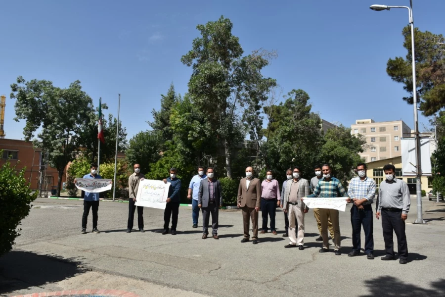 پیوستن استادان، دانشجویان و کارکنان پردیس شهید مفتح شهرری به پویش "من ماسک می زنم" 5