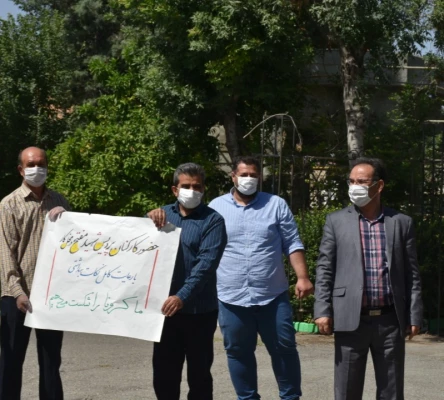 پیوستن استادان، دانشجویان و کارکنان پردیس شهید مفتح شهرری به پویش "من ماسک می زنم" 4