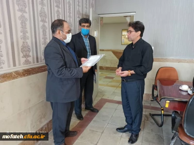 تقدیر و تشکر از تلاش های یک ساله همکاران پردیس شهید مفتح در روز کارمند
