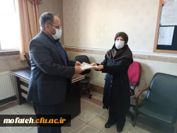 تقدیر و تشکر از تلاش های یک ساله همکاران پردیس شهید مفتح در روز کارمند
 2