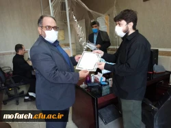 تقدیر و تشکر از تلاش های یک ساله همکاران پردیس شهید مفتح در روز کارمند
 2