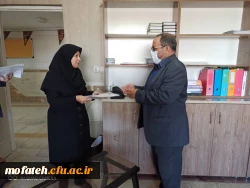 تقدیر و تشکر از تلاش های یک ساله همکاران پردیس شهید مفتح در روز کارمند
 2