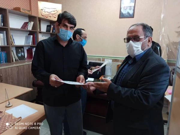 تقدیر و تشکر از تلاش های یک ساله همکاران پردیس شهید مفتح در روز کارمند
 2