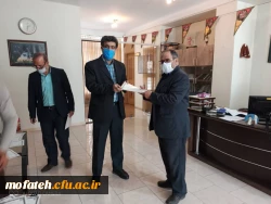 تقدیر و تشکر از تلاش های یک ساله همکاران پردیس شهید مفتح در روز کارمند
 2