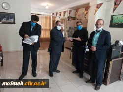 تقدیر و تشکر از تلاش های یک ساله همکاران پردیس شهید مفتح در روز کارمند
 2