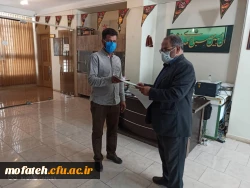 تقدیر و تشکر از تلاش های یک ساله همکاران پردیس شهید مفتح در روز کارمند
 2