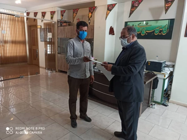 تقدیر و تشکر از تلاش های یک ساله همکاران پردیس شهید مفتح در روز کارمند
 2