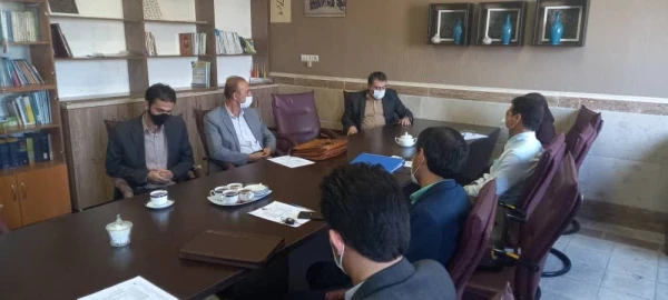 جلسه آشنایی و مصاحبه عمومی و تخصصی با داوطلبان تدریس نیمسال دوم سال تحصیلی 1399-1400 4