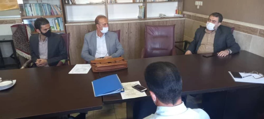 جلسه آشنایی و مصاحبه عمومی و تخصصی با داوطلبان تدریس نیمسال دوم سال تحصیلی 1399-1400 5