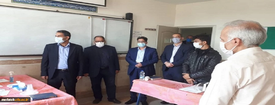 دومین روز از هفته مصاحبه پذیرفته شدگان کنکور سراسری سال ۹۹ داوطلب ورود به دانشگاه فرهنگیان پردیس شهید مفتح شهر ری 2