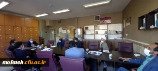 جلسه شورای آموزش پردیس شهید مفتح، برای برنامه ریزی ترم آینده و بررسی امور جاری در دفتر استادان برگزار شد.