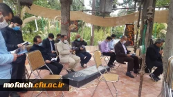 حضور مسئول نهاد نمایندگی مقام معظم رهبری(مد ظله العالی) در مدیریت امور پردیس های استان تهران در پردیس شهید مفتح شهرری 2