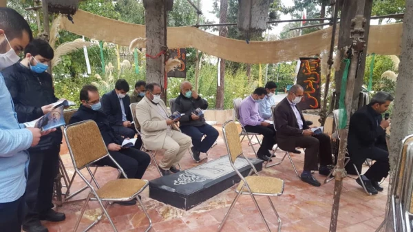 حضور مسئول نهاد نمایندگی مقام معظم رهبری(مد ظله العالی) در مدیریت امور پردیس های استان تهران در پردیس شهید مفتح شهرری 2