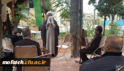 حضور مسئول نهاد نمایندگی مقام معظم رهبری(مد ظله العالی) در مدیریت امور پردیس های استان تهران در پردیس شهید مفتح شهرری 2