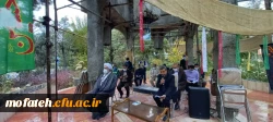 برگزاری مراسم زیارت عاشورا و تجدید میثاق با شهدای گمنام   2