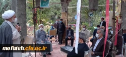 حضور مسئول محترم نهاد نمایندگی مقام معظم رهبری(مد ظله العالی) دانشگاه فرهنگیان استان تهران در پردیس شهید مفتح شهرری 2