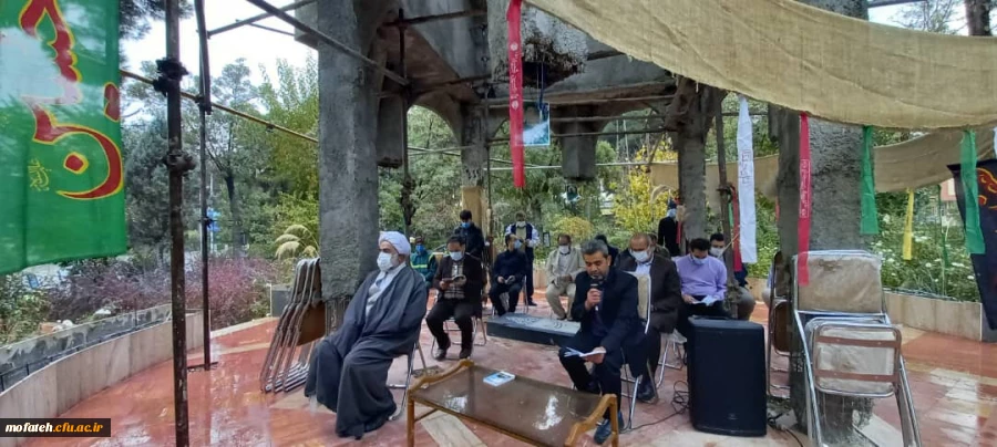 حضور مسئول محترم نهاد نمایندگی مقام معظم رهبری(مد ظله العالی) دانشگاه فرهنگیان استان تهران در پردیس شهید مفتح شهرری 2