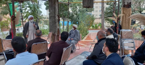 حضور مسئول محترم نهاد نمایندگی مقام معظم رهبری(مد ظله العالی) دانشگاه فرهنگیان استان تهران در پردیس شهید مفتح شهرری 2