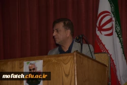 آیین معارفه مسئول محترم حراست پردیس شهید مفتح شهرری برگزار گردید 2