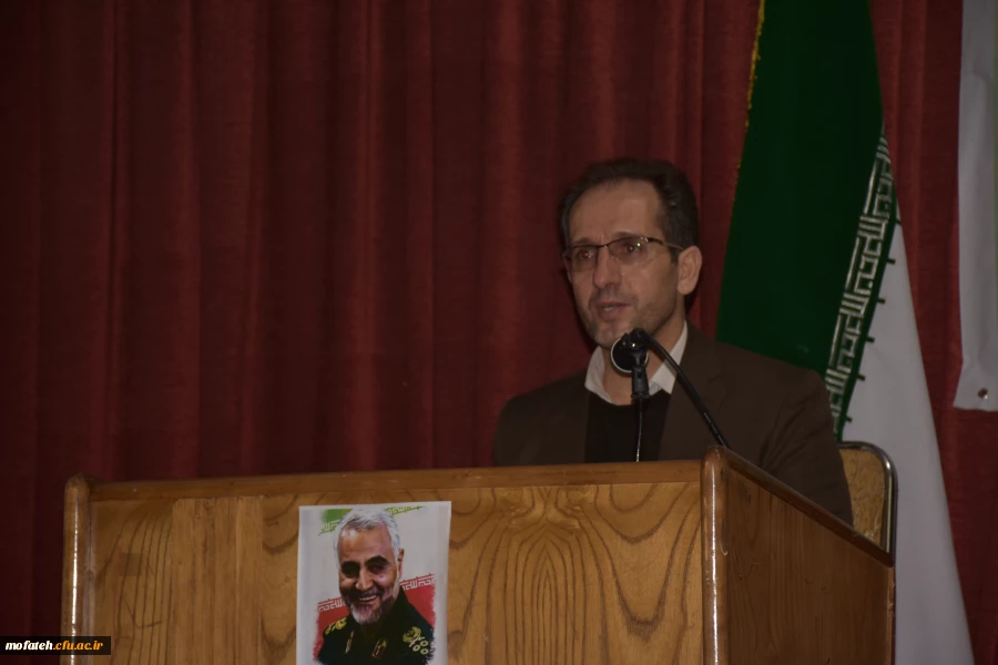 آیین معارفه مسئول محترم حراست پردیس شهید مفتح شهرری برگزار گردید 4