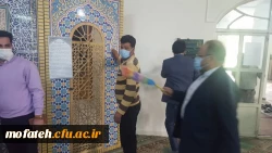 برگزاری آیین غبارروبی نمازخانه بقیه الله الاعظم (عج) به مناسبت دهه تعظیم و تکریم مساجد در آستانه ماه مبارک رمضان 8