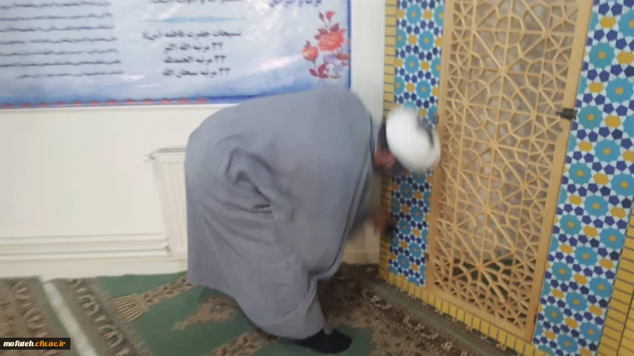 برگزاری آیین غبارروبی نمازخانه بقیه الله الاعظم (عج) به مناسبت دهه تعظیم و تکریم مساجد در آستانه ماه مبارک رمضان 10