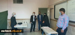 بازدید خانم ها پارسا و جواهرى از فرآیند مصاحبه تخصصی داوطلبان پردیس شهید مفتح
