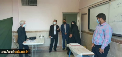 بازدید خانم ها پارسا و جواهرى از فرآیند مصاحبه تخصصی داوطلبان پردیس شهید مفتح
