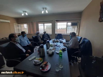 بازدید حجج الاسلام آقایان علیخانى و آذرنیوند معاونان محترم نهاد نمایندگى مقام معظم رهبرى پردیس هاى استان تهران از فرآیند مصاحبه هاى تخصصى
