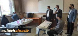 بازدید آقاى دکتر پاشایى معاون محترم آموزشى، فرهنگى و پژوهشى پردیس استان هاى تهران از مصاحبه هاى تخصصى پردیس شهید مفتح 2