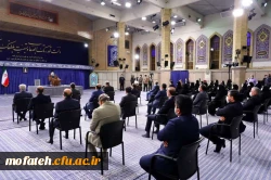 دیدار مقام معظم رهبری با پرستاران و خانواده محترم شهدای سلامت