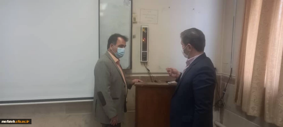 بازدید تیم ارزیابی نظارت سازمان مرکزی از میزان آمادگی پردیس شهید مفتح شهرری در امر بازگشایی پساکرونای دانشگاه فرهنگیان 3