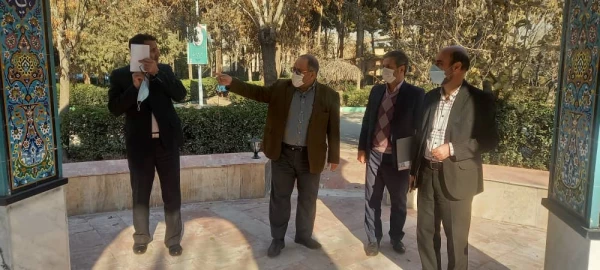بازدید تیم ارزیابی نظارت سازمان مرکزی از میزان آمادگی پردیس شهید مفتح شهرری در امر بازگشایی پساکرونای دانشگاه فرهنگیان 8