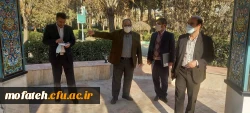 بازدید تیم ارزیابی نظارت سازمان مرکزی از میزان آمادگی پردیس شهید مفتح شهرری در امر بازگشایی پساکرونای دانشگاه فرهنگیان 9