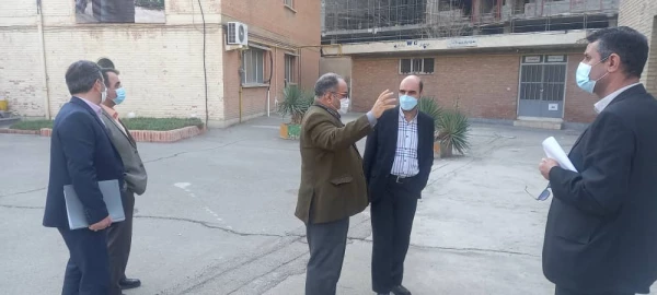 بازدید تیم ارزیابی نظارت سازمان مرکزی از میزان آمادگی پردیس شهید مفتح شهرری در امر بازگشایی پساکرونای دانشگاه فرهنگیان 14