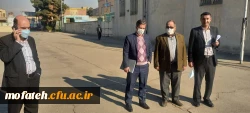 بازدید تیم ارزیابی نظارت سازمان مرکزی از میزان آمادگی پردیس شهید مفتح شهرری در امر بازگشایی پساکرونای دانشگاه فرهنگیان 16