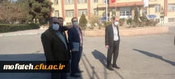 بازدید تیم ارزیابی نظارت سازمان مرکزی از میزان آمادگی پردیس شهید مفتح شهرری در امر بازگشایی پساکرونای دانشگاه فرهنگیان 17