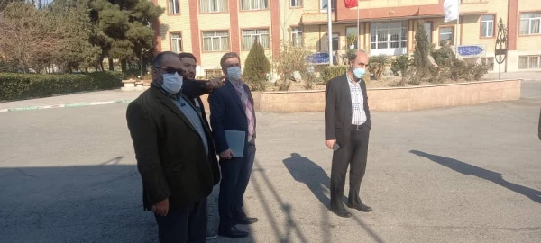 بازدید تیم ارزیابی نظارت سازمان مرکزی از میزان آمادگی پردیس شهید مفتح شهرری در امر بازگشایی پساکرونای دانشگاه فرهنگیان 17