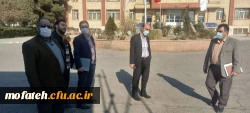 بازدید تیم ارزیابی نظارت سازمان مرکزی از میزان آمادگی پردیس شهید مفتح شهرری در امر بازگشایی پساکرونای دانشگاه فرهنگیان 18