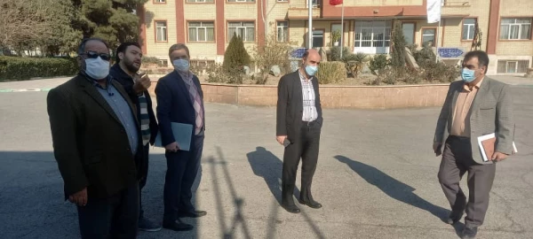 بازدید تیم ارزیابی نظارت سازمان مرکزی از میزان آمادگی پردیس شهید مفتح شهرری در امر بازگشایی پساکرونای دانشگاه فرهنگیان 18