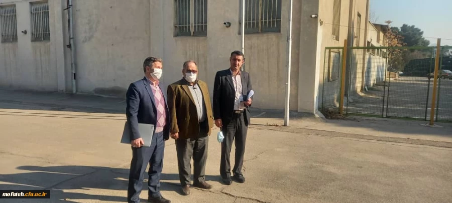 بازدید تیم ارزیابی نظارت سازمان مرکزی از میزان آمادگی پردیس شهید مفتح شهرری در امر بازگشایی پساکرونای دانشگاه فرهنگیان 19