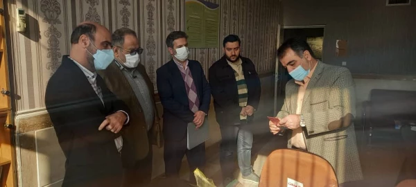 بازدید تیم ارزیابی نظارت سازمان مرکزی از میزان آمادگی پردیس شهید مفتح شهرری در امر بازگشایی پساکرونای دانشگاه فرهنگیان 21