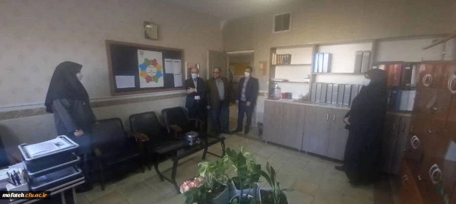 بازدید تیم ارزیابی نظارت سازمان مرکزی از میزان آمادگی پردیس شهید مفتح شهرری در امر بازگشایی پساکرونای دانشگاه فرهنگیان 23