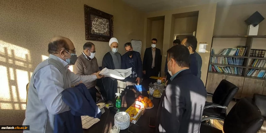 معارفه مدیر جدید گروه زبان و ادبیات فارسی با حضور آقای دکتر بلاغی ریاست دانشگاه فرهنگیان تهران  5